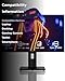 KTC 27 Inch Mini LED Monitor, 1440P 165Hz/144Hz Gaming Monitor, HDR1000, Built-in...