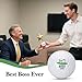 TI-EDC Valentines Golf Gifts for Men Boss, Golf Accessories for Men, Funny Golf Balls for Golfers Boss Leader, Unique for Boss Day, Retirement, Christmas Halloween Best Boss Ever