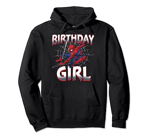 Spider-Man Birthday Girl sweat résistant enfant pull coton Marvel