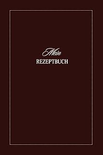 Rezeptbuch zum Selberschreiben - DIY Rezeptbuch & Kochbuch für über 100 Lieblingsrezepte & als Geschenk. Handlich in A5. Rezept Buch zum Ausfüllen - Rot