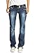 Produktbild Bestyledberlin Damen Jeans Hosen, Baggyjeans j137p 42/XL, Blau