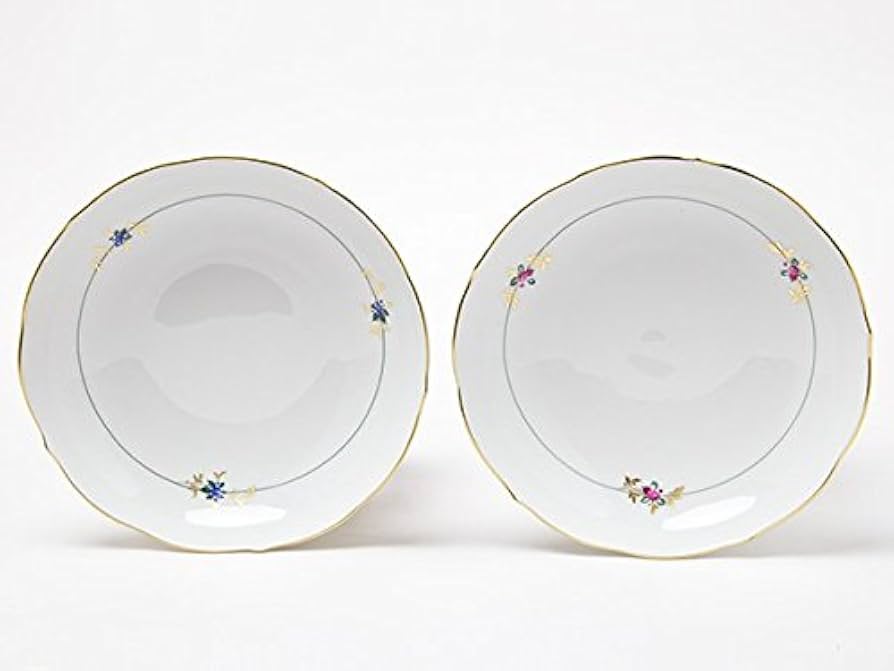 Amazon | マイセン/meissen（金彩・2種類の花）花柄ティーカップ