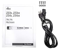 DBX 234S Crossover Stereo 2/3-Wege/Mono 4-Wege – Ansicht 4