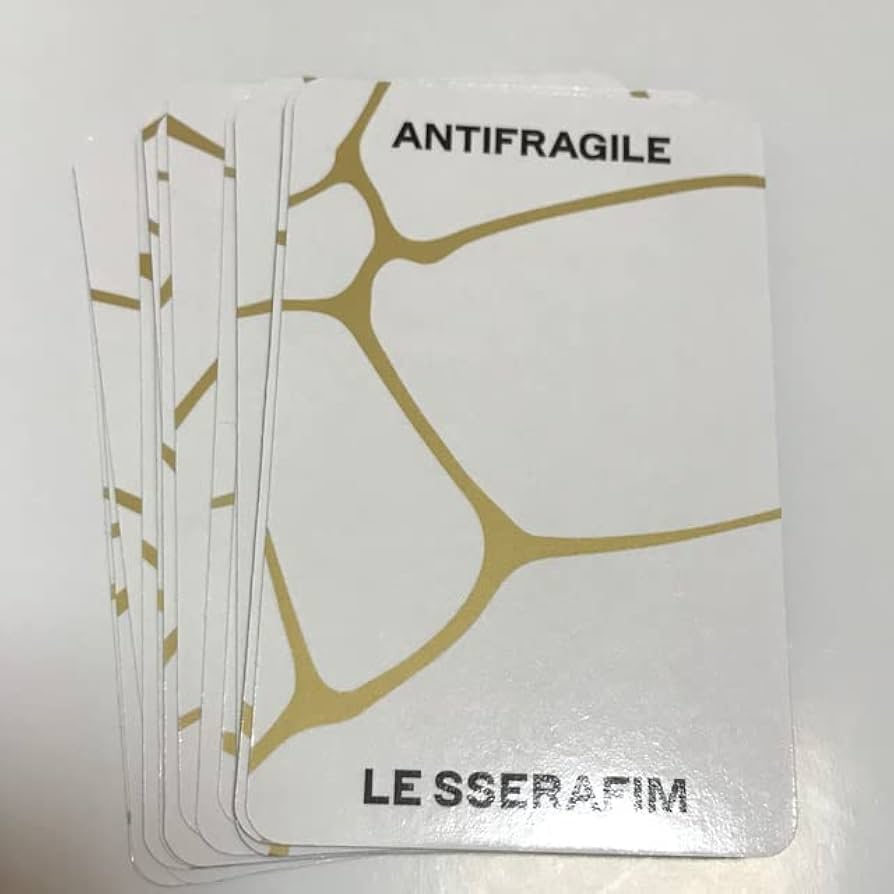 Amazon.co.jp: LESSERAFIM ルセラフィム ANTIFRAGILE トレカ