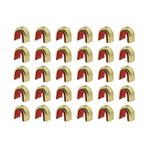 Be In Your Mind 30PCS Archery String Nocking Points Brass Bow String Nocks Buckle Clips for Compound and Recurve Bow String Accessories