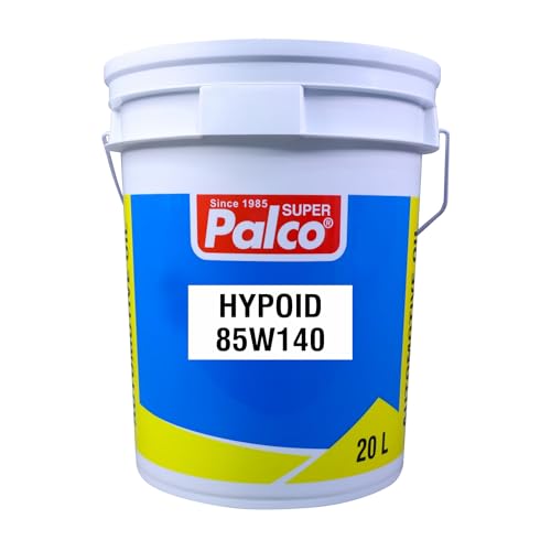 Image of PALCO Hypoid 85W140 Heavy Duty Gear Oil 20 Litre (Pack of 1), API GL-5 Gear Oil for Car and Commercial Vehicles, Manual Gearbox & Axles, High Load Protection & Smooth Shifting