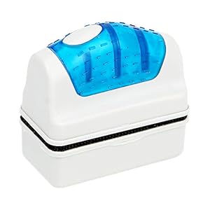 Limpiador de algas de vidrio para acuario, cepillo magnético flotante, herramienta práctica para limpiar peceras y antiarañazos