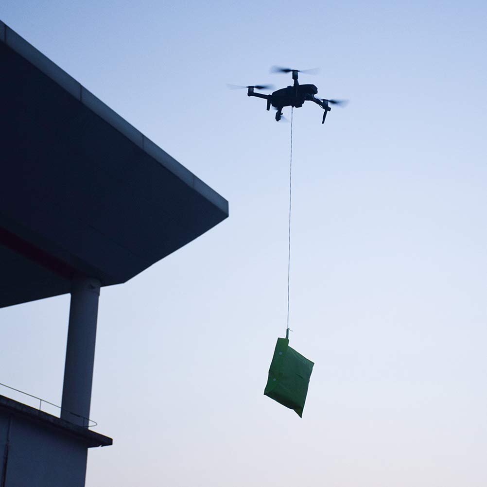 Generic Lanzador de Drones Compatible con 2 Pro Zoom Dispositivo Ligero de Caída de Aire para Carga útil de Liberación de Cebo de Pesca, Carga USB para Actividades Al Aire Libre (como se Muestra)