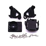 Versorgungsspannung: 1 10sets Servohalterung PT Schwenk- / Neigekamera Plattform Schwingungsd?mpfende Kamerahalterung für Flugzeuge FPV Nylon PTZ für 9G SG90