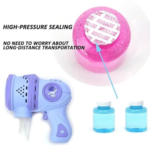 Image of Bubble Popular Bubble Machine Gun Toy | 5000+ Bubbles Per Minute | Summer Outdoor Bubble Wand Shape Toys Fun Electric Bubble Gun Toys for Kids Party Gifts (Style 1)