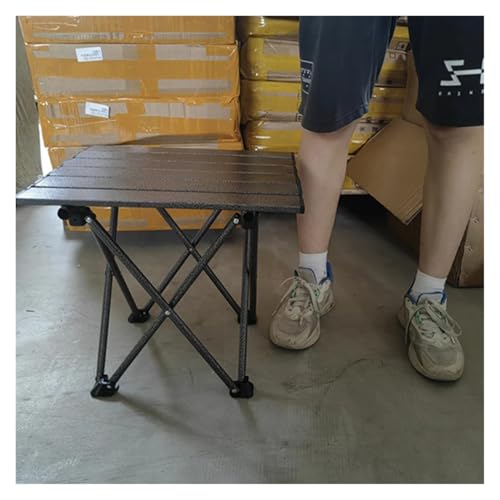 Table de camping pliante portable pour éviter de manger sur le sol - 6