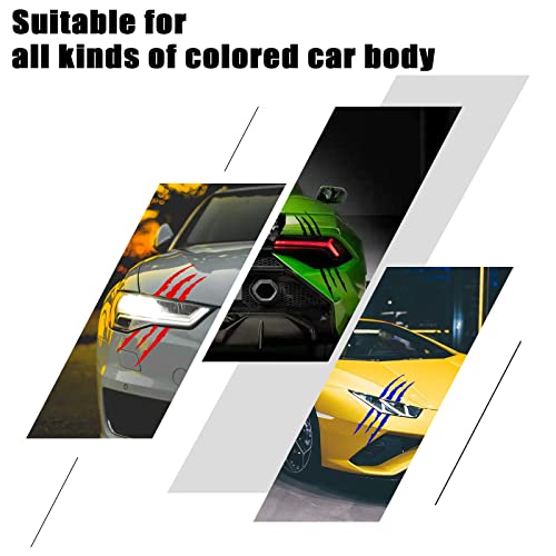 Claw Marks Decal, Car Sticker-Universal, Headlight Car Sticker, Car Stripe Decals Monster Scratch Graphics, Bumper Sticker Waterproof Decal #TOP2