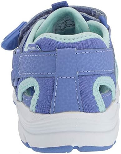 Stride Rite Made2play Nesta-Boy's/Girls Machine Washable Sandal Athletic Sneaker, BLUE, 4.5 Wide Toddler | Image 2
