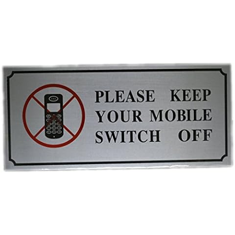 COSMALL@ 2 x Pack Red Colour Rigid aluminium SELF ADHESIVE Sign Plate Cover