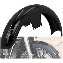 Motorcycle 21 inch Front Fender Mudguard Fit For Harley Touring Road King Road Glide Electra Glide Street Glide Custom Baggers For 120 / R21,Gloss Black