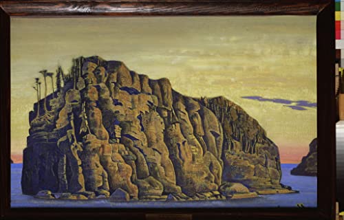 Affiche Toile Ile Sainte Nicholas Roerich pour décoración mural salon