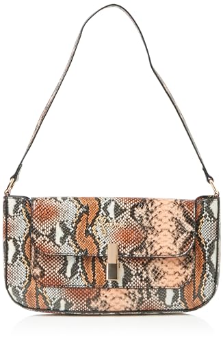 Sac à bandoulière Femme CARNEA Marron Multicolore Léger Contre le Mal de Dos