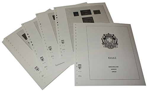 Feuilles pré-imprimées Grèce LINDNER Année 1924-1949 pour album