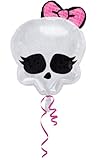 Anagram International 2114701 Skullette Badge Balloon Pack, 18