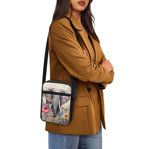 Suobstales Crossbody Bag Sling Purse for Women Men Mini Shoulder Bag Messenger Bag Fanny Back Pack Travel Passport Wallet Bag4