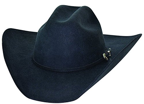 Bullhide Hats 0550GR Kingman 4X Grey Felt Cowboy Hat Size: 7 5/8