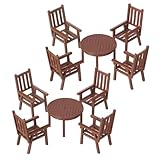 Miniatures réalistes : conçues avec précision, ces miniatures reproduisent fidèlement le mobilier du monde réel, ajoutant profondeur et réalisme à vos scènes miniatures, décorations de cuisine miniatures et accessoires pour maisons miniatures