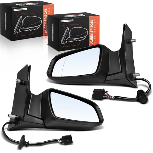 Frankberg 2x Électrique Rétroviseur Gauche &-Chauffable Compatible avec Zafira B Camionnette/MPV A05 2005-2008 Remplacer# 1426546