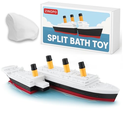 Split Break Titanic Bath Toy and Pool Toy Titanic Toy, Titanic Ship, Titanic Cake Topper, Historically Accurate BreakableTitanic Boat, Titanic Replica