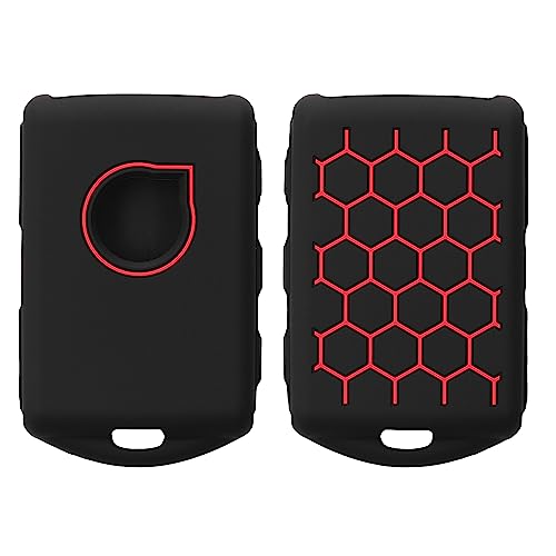 kwmobile Cover Chiavi Auto Compatibile con Chiave auto Volvo a 4 pulsanti Keyless Go - Custodia Protettiva Chiave Auto Copri Telecomando Gomma - Portachiave Macchina Silicone