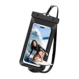 【IPX8認証・完全防水】スマートフォン防水ケース。海水・プール・水中撮影に対応。ウォーターパーク、ラフティング、サーフィンなど、様々なシーンでご利用いただけます。iPhoneシリーズ、Huawei、Xperia、Galaxyなどの主要スマートフォンに対応