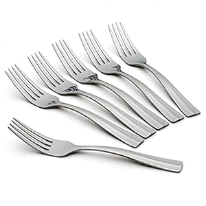 ONEIDA Arc Everyday Flatware Dinner Forks, 0.60 LB, Metallic