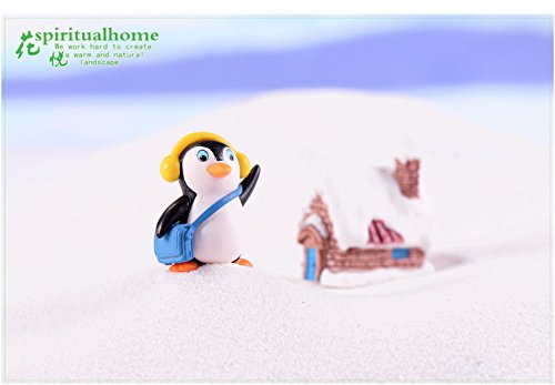 Comidox Mini-Pinguin-Figuren Aus Kunstharz – 20 Stück, Für Deko, Basteln, Feengarten & Kuchen