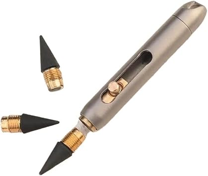 Metal Inkless Pen Titanium Alloy Forever Everlasting Pencil Desk Decor Pocket Pen For Writing Unique Keychain Pendant School