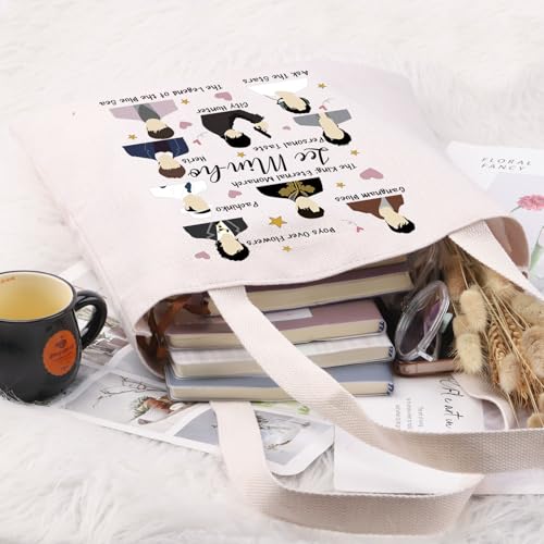 G2TUP Actor Inspired Gift Lee Min-H Tote Bag Korean Drama Lover Handbag South Korean Culture Gift4