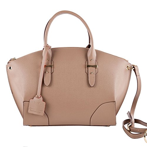 Sac à bandoulière Alyssa Beige en cuir parfait du matin au soir
