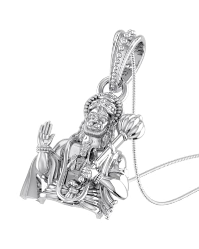 Pendentif Hanuman en argent sterling pour sublimer votre style bohème chic au quotidien
