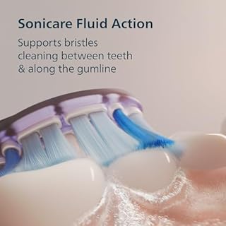 Philips Sonicare 7100 Electric Toothbrush, Sonic Toothbrush with App, 4 Brushing Modes and 3 Intensity Levels, Pressure Alert, EasyStart, SmarTimer, Navy Blue, Model HX7421/08 [New Technology]