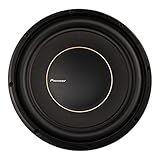 subwoofer pioneer 12 doble bobina 2000w Sensibilidad: 76 dB. Pioneer TS-D12D2 D-Series - Subwoofer, 30 cm
