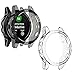 Produktbild Braleto 2er-Pack Hülle für Garmin Fenix 5, Weiche TPU-Schutzhülle für Garmin Fenix 5 [Schwarz + Transparent]