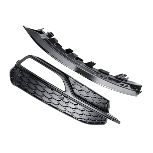 Calandre 8V3807682L noire chromée pour phare antibrouillard A3 S3 - 4