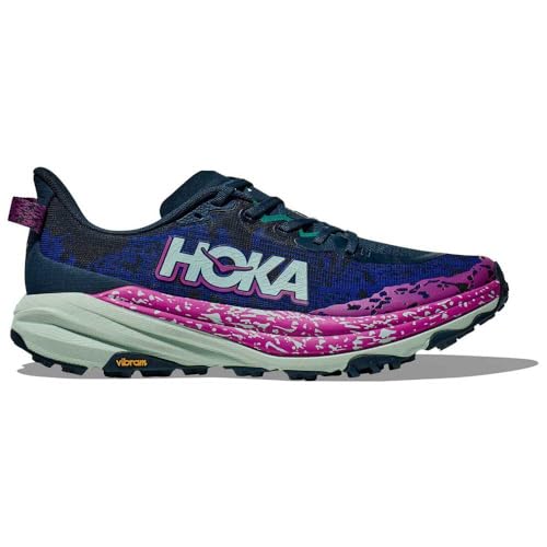 Hoka Men's Speedgoat 6 Stormy Skies/Aqua Breeze 11 Medium