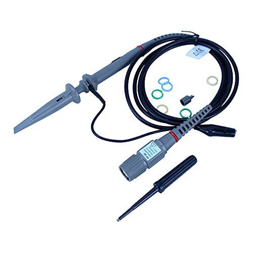 Hantek Universal oscilloscope Probe with Accessories kit 60MHz Scope Clip with BNC to Minigrabber Test Leads 1X 10X (PP-80)
