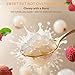 Soeos Lychee Popping Boba Pearls, 6.6 lbs (3000g), Bursting Boba Pearls for Bubble Tea, Beverages, Shakes, Desserts, Smoothie and Ice Cream Topping, Ready-to-Eat