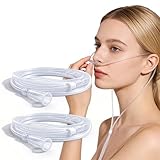 2 STK Sauerstoff-Nasenkanülen, Transparenter Silikonschlauch Mit 10 Metern Länge Pro Stück, Für Vielseitige Anwendungen Wie Gartenbewässerung, Luft- Und Wasserversorgung in Haushalt