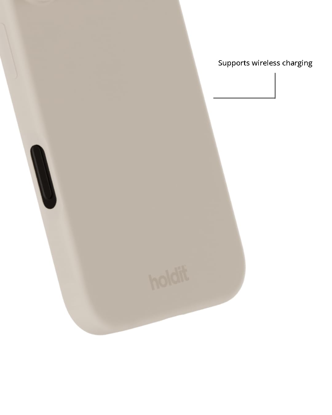 Amazon.co.jp: Holdit スマホケース (iPhone 16 / ライトベージュ