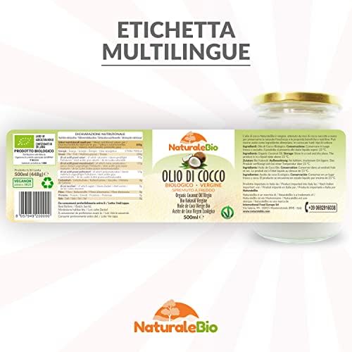 Olio Cocco NATURALEBIO 500ml