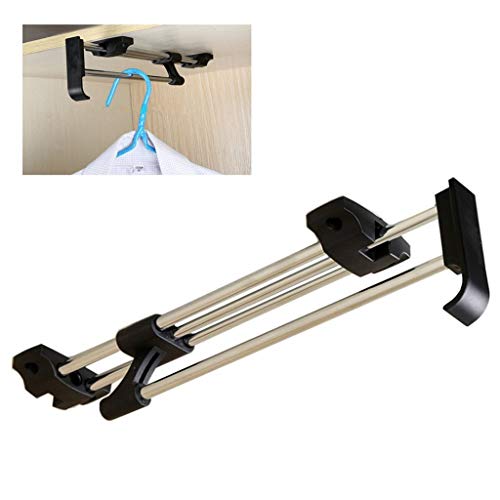 Organisateur de placard push-pull pour éliminer le manque de place en dressing