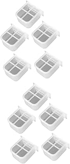 Happyyami 10 PCS Parrot Feeder Bird Waterer Bird Feeder for Large Birds Bird Feeder Practical Bird Feeder