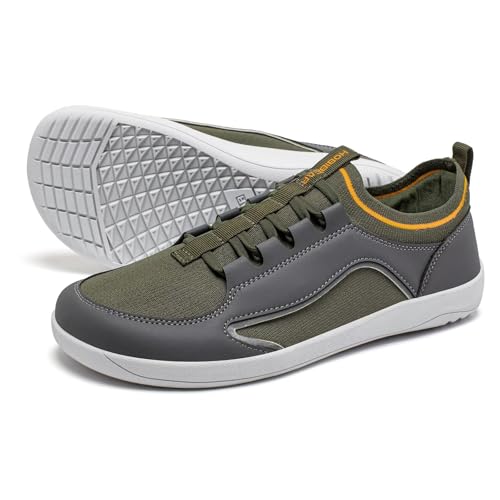 Image of HOBIBEAR Barefoot Minimalist Shoes Womens Mens | Zero Drop | Wide Width Canvas Slip-on Shoes