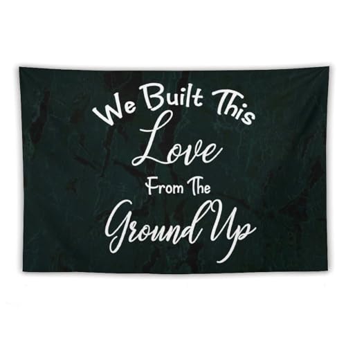 Tapiz para colgar en la pared de 60x90 con cita motivacional para decoración de interiores
